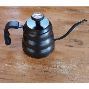 Chaleira bico de ganso com termômetro