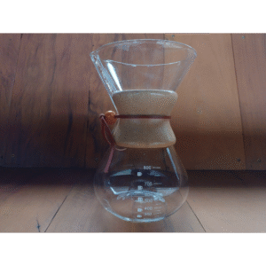 Jarra de vidro Chemex com acabamento em couro 800 ml