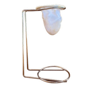 Suporte inox mini coador de pano